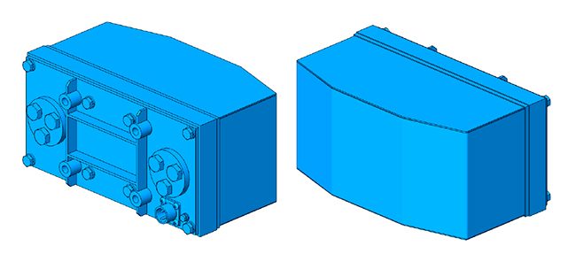 Electromagnetic vibro-drive ВЭМ-Л1 — drawing