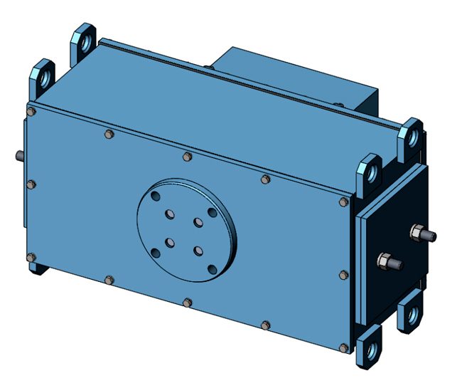 Electromagnetic vibro-drive ВЭМ-Т1 — drawing