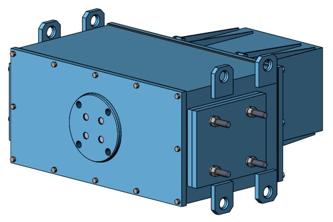 Electromagnetic vibro-drive ВЭМ-Т4 — drawing